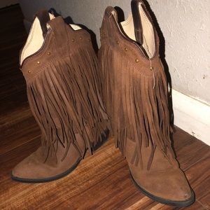 Old west girls western boots